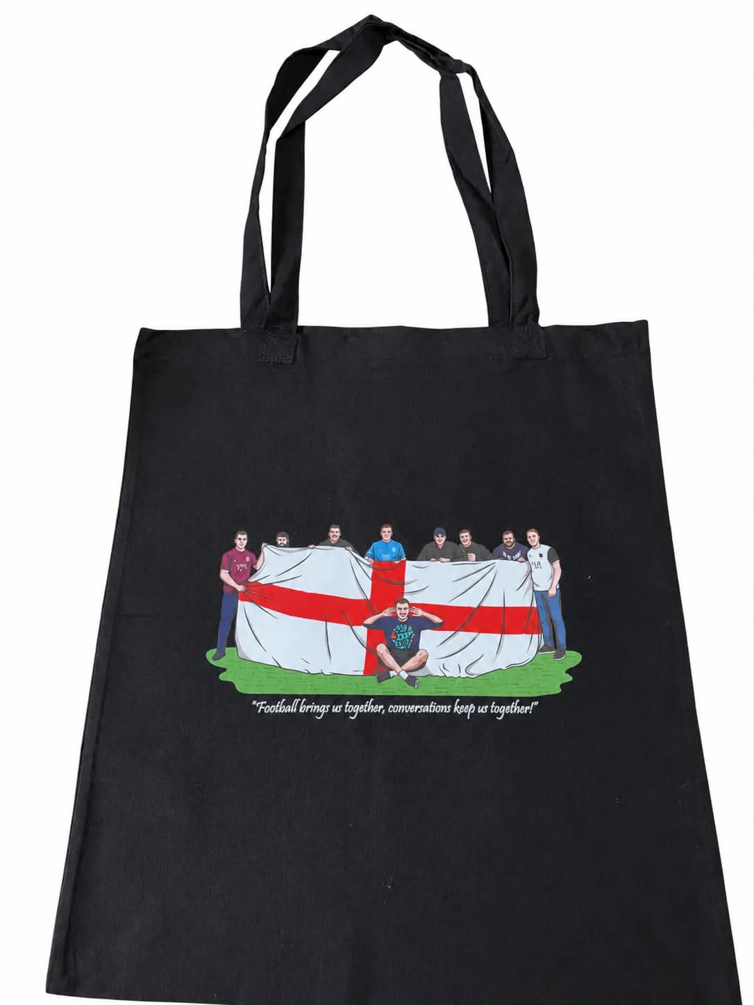 Canvas Tote Bags - Football