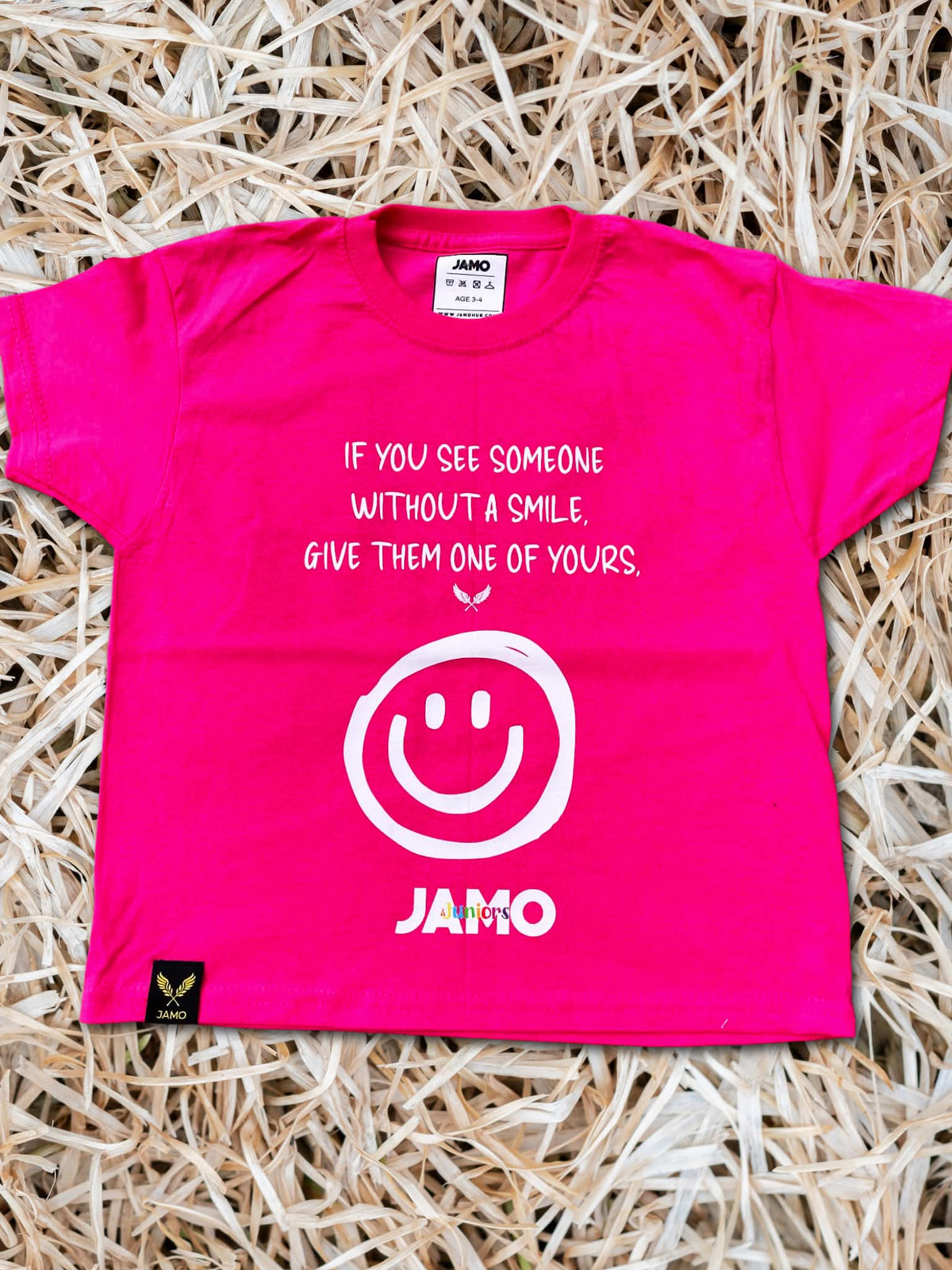 JAMO Juniors “Give Them a Smile” T-Shirt