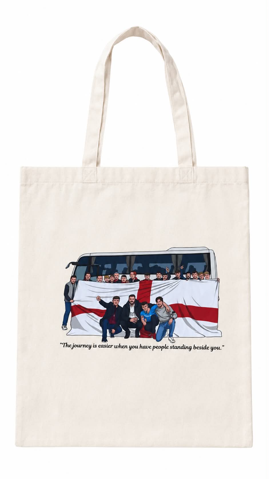 Canvas Tote Bags - Football
