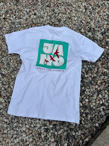 White & Aqua