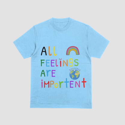 JAMO Juniors "All feelings are important" T-Shirt