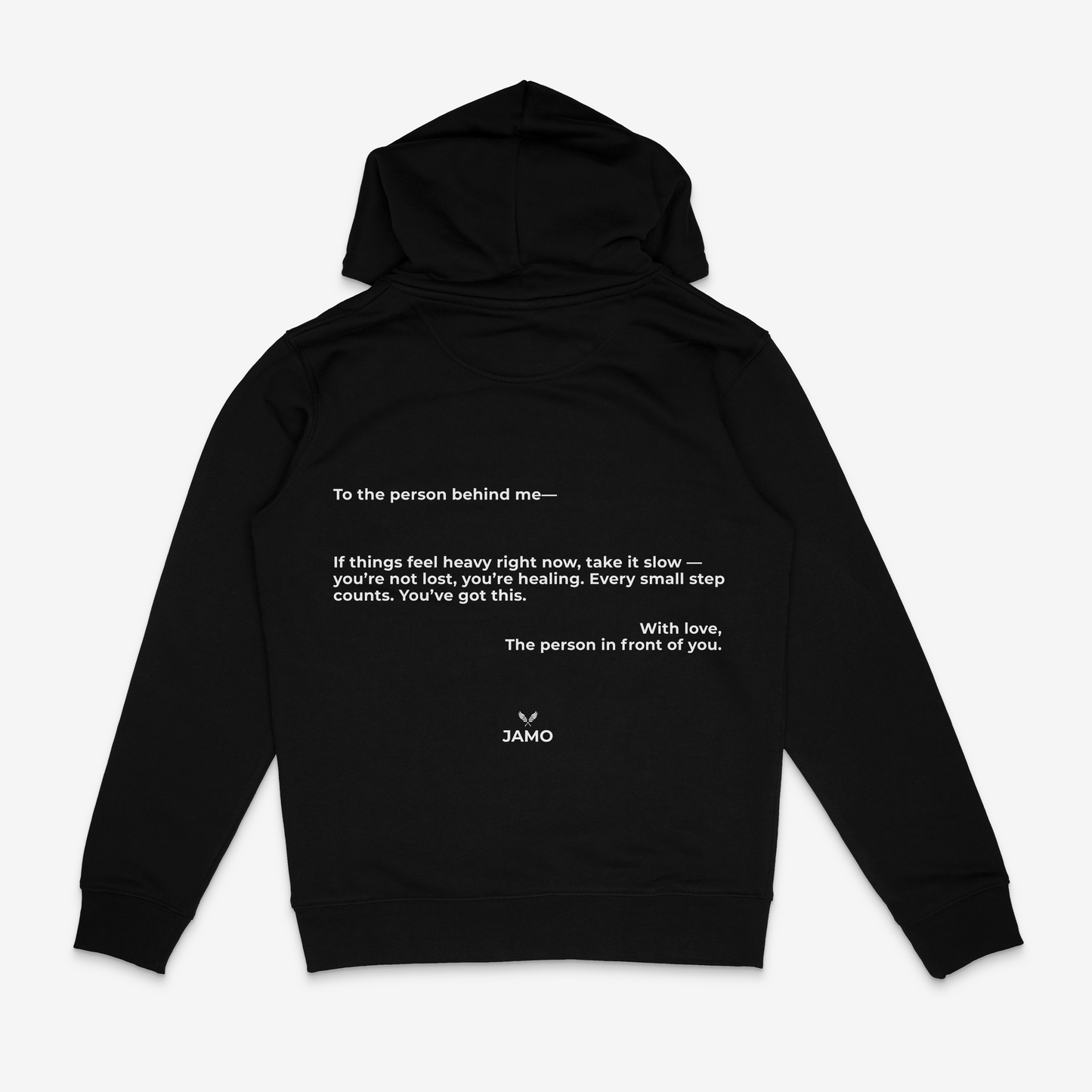 JAMO "Things feel heavy" Awareness Hoodie