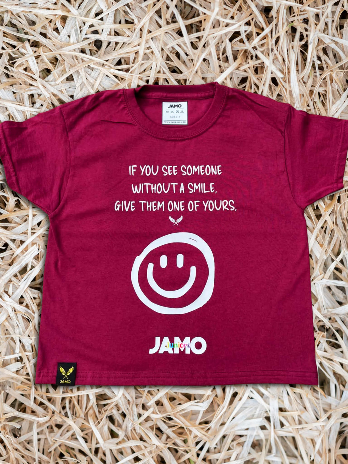 JAMO Juniors “Give Them a Smile” T-Shirt