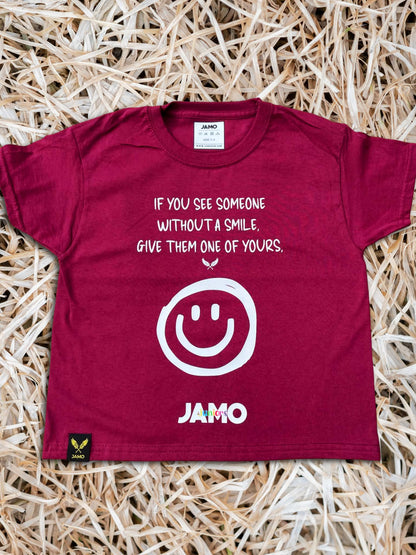 JAMO Juniors “Give Them a Smile” T-Shirt