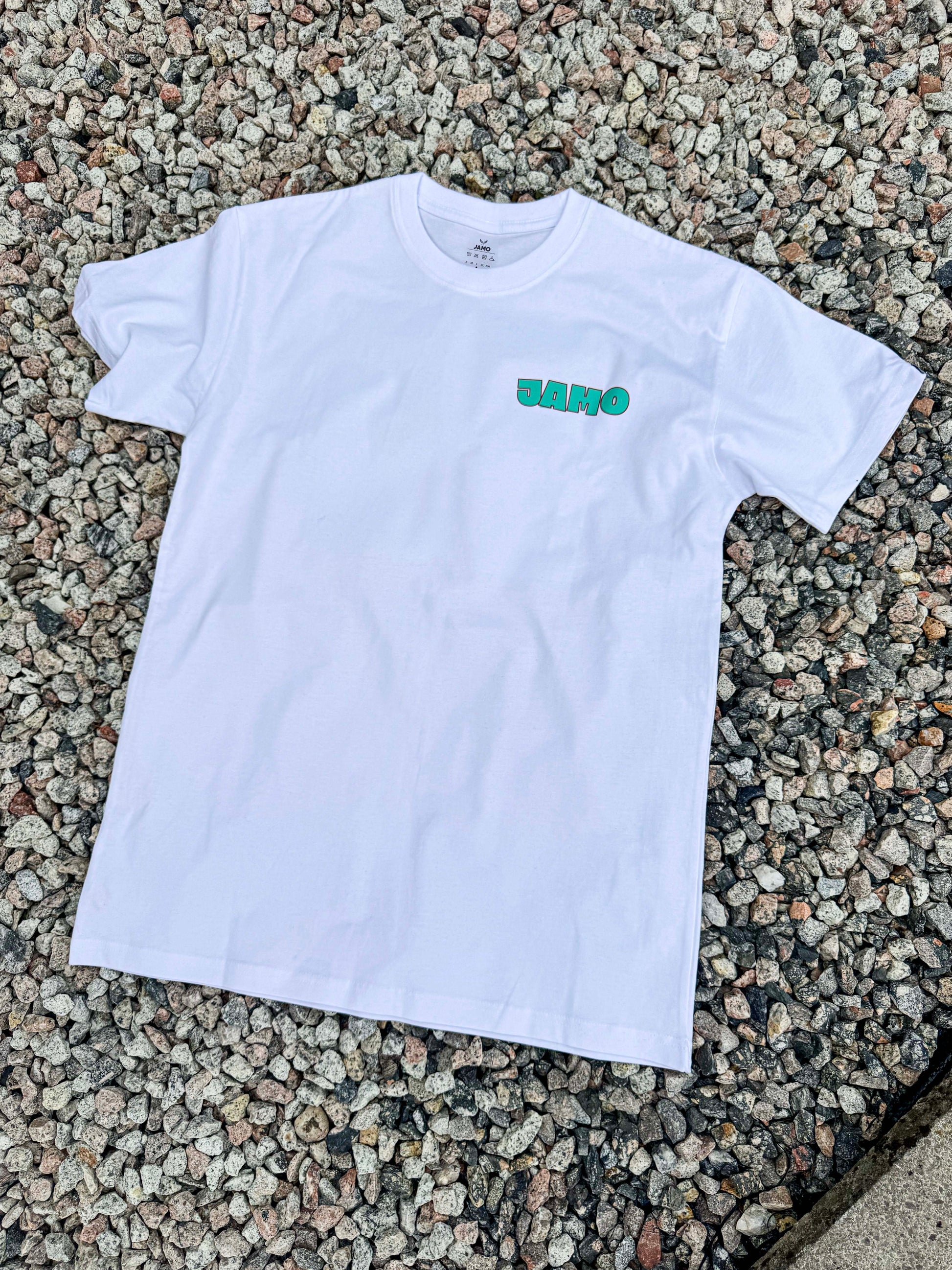 White & Aqua